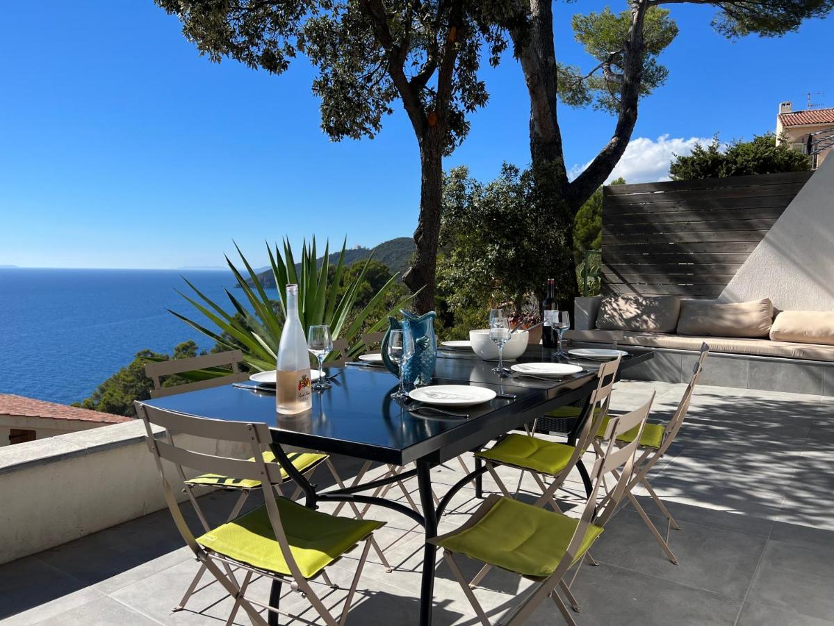 Magnifique Villa Neuve Vue Mer キャバレール・シュル・メール エクステリア 写真